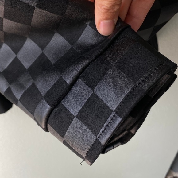 Disney Parks Her Collection Cruella de Vil Movie Faux Leather Jacket Black Sz1X - Picture 8 of 13